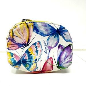 Brighton Suncatcher Butterfly Leather Mini Coin Purse